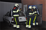 Brandweer naar Oefencentrum Wijster